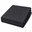 1274780 Eira jersey fitted sheet with elasticated edge, 120 × 200 cm, black