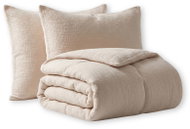 Posteloholici 1273238 Mušelínové povlečení Velia, 160 × 200 cm, béžové - Bed Linen