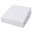 1274789 Eira Jersey fitted sheet with elasticated edges, 160 × 200 cm, white