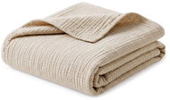 Posteloholici 1273217 Dětská mušelínová deka Velia 100 × 140 cm, béžová - Blanket