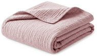 Posteloholici 1273216 Dětská mušelínová deka Velia 100 × 140 cm, růžová - Blanket