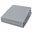 1274770 Eira jersey fitted sheet with elasticated edge, 90 × 200 cm, grey