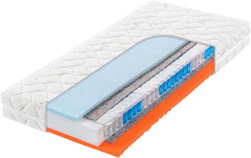 Hilding Anders Ortopedická matrace výška 20 cm, kontakt Bambus - Mattress - Main image