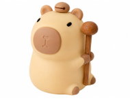 Verk 12418 Silikonová noční lampička Kapybara s paličkou, dotyková - Night Light