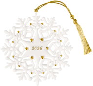 Villeroy & Boch Vánoční ozdoba z kolekce CHRISTMAS CLASSICS 2026 Sněhová vločka - Christmas Ornaments