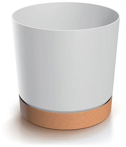 Prosperplast Květináč TUBO PM DPOD200, bílý - Flower Pot - Main image