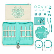 KnitPro Mindful Kindness sada nerezových krátkých výměnných jehlic 10 cm - Knitting Needle