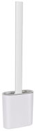 Ruhhy 28330 Silikonový kartáč na WC, bílý - Toilet Brush