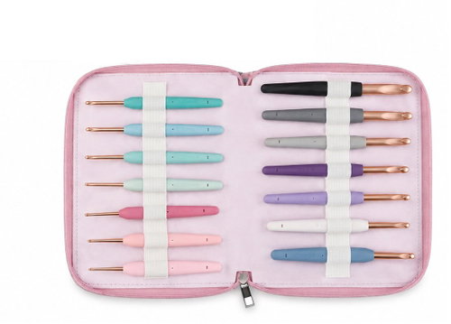 KnitPro Sada ergonomických háčků na háčkování Vybe Grande, 14 ks - Hooks - Main image