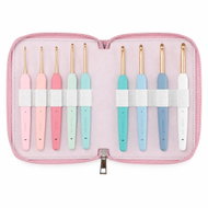 KnitPro Sada ergonomických háčků na háčkování Vybe Deluxe, 9 ks - Hooks