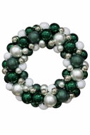 Goba Vánoční věnec z plastových ozdob, průměr 43 cm, 3001201-1C - Wreath