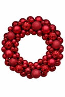 Goba Vánoční věnec z plastových ozdob, průměr 43 cm, 3001201-1A - Wreath