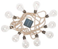 AVIDE Venkovní světelný řetěz 5 m, 10 žárovek, teplá barva světla, solární - Light Chain