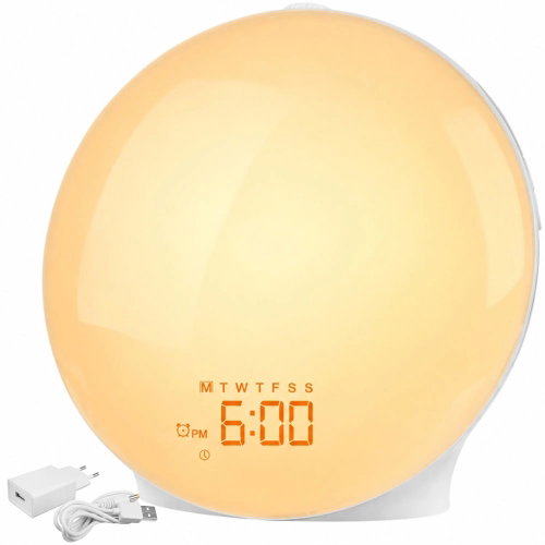 Izoxis Light Alarm Clock with sunrise simulation - Alarm Clock - Main image