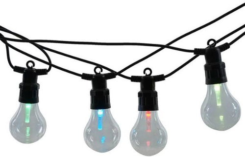 AVIDE Papaya Outdoor String Lights, 5 m, 10 bulbs, adjustable - Light Chain - Main image