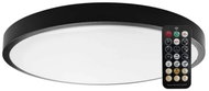 V-Tac Black Round Surface-Mounted Light, 295 mm, 18 W, IP44, with motion sensor and remote control - LED Light