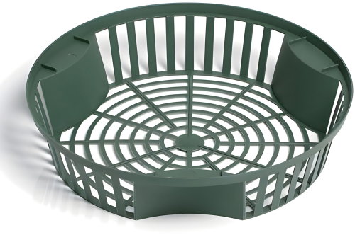 Prosperplast Košík ONION II tmavě zelený 26,5 cm, 10 ks - Flower Pot - Main image
