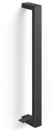 ZACK LINEA Towel Holder, Black - Towel Rack