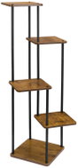 RealG RC-K-2619 Stojan na květiny 106 cm, černý - Flower Stand