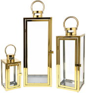 RealG RC-K-2606 Sada luceren na svíčku, 3 ks, zlaté - Lantern