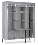 Massido 680101 Velká textilní skříň, 45 × 130 × 175 cm, světle šedá - Skříň