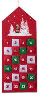 Z - TRADE Adventní kalendář filcový s kapsami, barevný, 32 × 78,5 cm - Advent Calendar