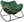 G1532 rocking chair with soft XL cushion, green