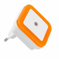 Verk 27416 LED noční světlo do zásuvky se soumrakovým senzorem, oranžové - Night Light