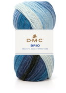 DMC Brio vícebarevná příze 100 g, odstín 402, modrá - Yarn