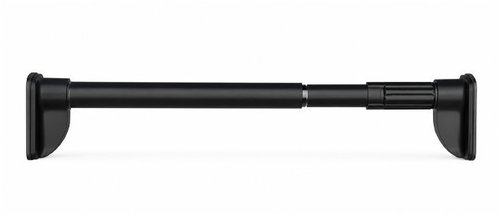 Gordon G1361 telescopic support rod 110–390cm, black - Coat Hanger - Main image