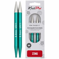 KnitPro 13cm interchangeable needles, 8.0mm - Knitting Needle