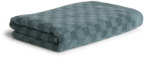 MÖVE Monochrome ručník Check 50 × 100 cm, malachite - Uterák - Hlavný obrázok