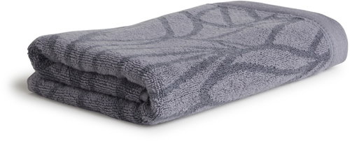 MÖVE Monochrome Organic Lines towel 50 × 100 cm, stone - Towel - Main image