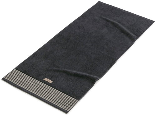 MÖVE Wellness Uni towel 50 × 100 cm, dark grey - Towel - Main image
