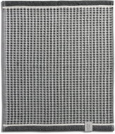 MÖVE New Heritage waffle hand towel 30 × 30 cm, black nature - Towel