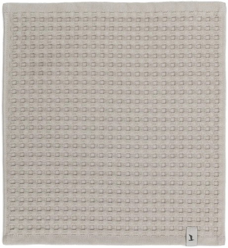 MÖVE Piquée towel with waffle pattern 30 × 30 cm, cashmere - Towel - Main image