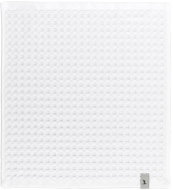 MÖVE Piquée waffle pattern towel 30×30cm, snow - Towel