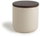 Storage jar with lid, creme