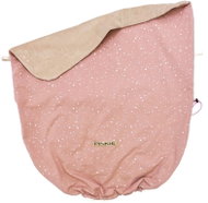 Pinkie pull-string blanket Shine Gold Old Pink - Blanket