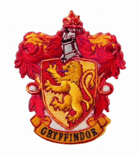 Harry Potter© Nebelvír - nažehlovací záplata 6,3 × 8 cm - Iron-On Patch - Main image