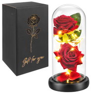 Glimz 28353 LED růže ve skleněné váze 22 cm - Decorative Lighting
