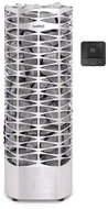 Narvi Saana Flow WiFi Steel 9.0kW – electric sauna heater - Sauna Heater