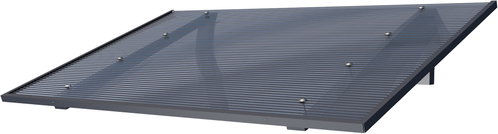 Gutta Guttavordach PT/SE 150 × 98 cm, polykarbonát 16 mm - Door Canopy - Main image