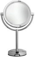 MÖVE Nerezové koupelnové zvětšovací zrcátko s osvětlením - Makeup Mirror