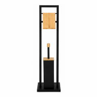 APT DA681 Stojan na toaletní papír s WC štětkou 72 cm, černý - Toilet Paper Holder
