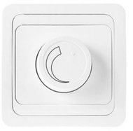 APT AG132 Manuální stmívač, regulátor bílý - Dimmers