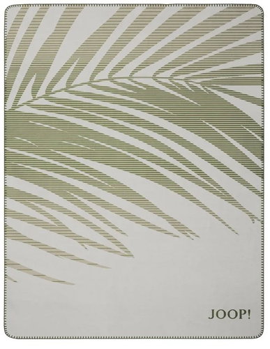 JOOP! Deka LEAF 150 × 200 cm, zelená Hlavní obrázek JOOP! Deka LEAF 150 × 200 cm, zelená - Deka - Hlavní obrázek