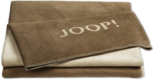 JOOP! Deka Uni-Doubleface 150 × 200 cm, kešu macchia Main image JOOP! Deka Uni-Doubleface 150 × 200 cm, kešu macchia - Blanket - Main image