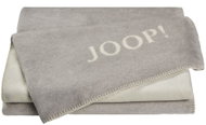 JOOP! Deka Uni-Doubleface 150 × 200 cm, kouřová ecru - Blanket
