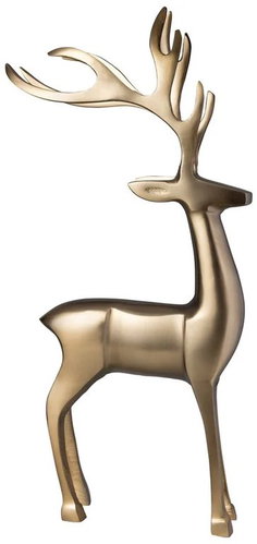 VILLEROY & BOCH Decorative deer from the CHRISTMAS CHIC collection 44cm - Christmas Decoration - Main image